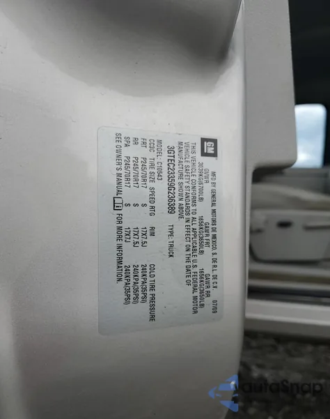 2009 GMC Sierra C1500 Sle из США, поврежденный, VIN 3GTEC23359G236389